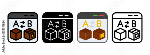 Set of Product Comparison Icon