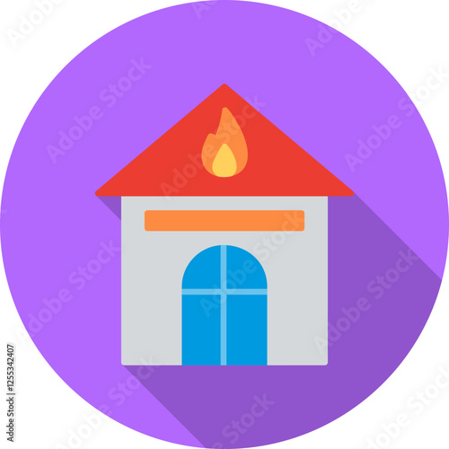 Unique Fire Brigade Vector Icon