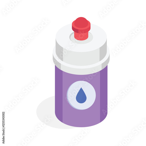 Get this amazing icon of moisturizer in modern design style