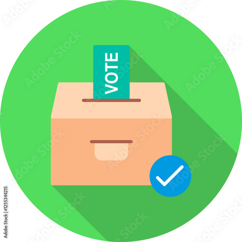 Going to cast vote Icon