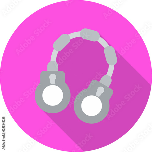 Handcuff Vector Icon