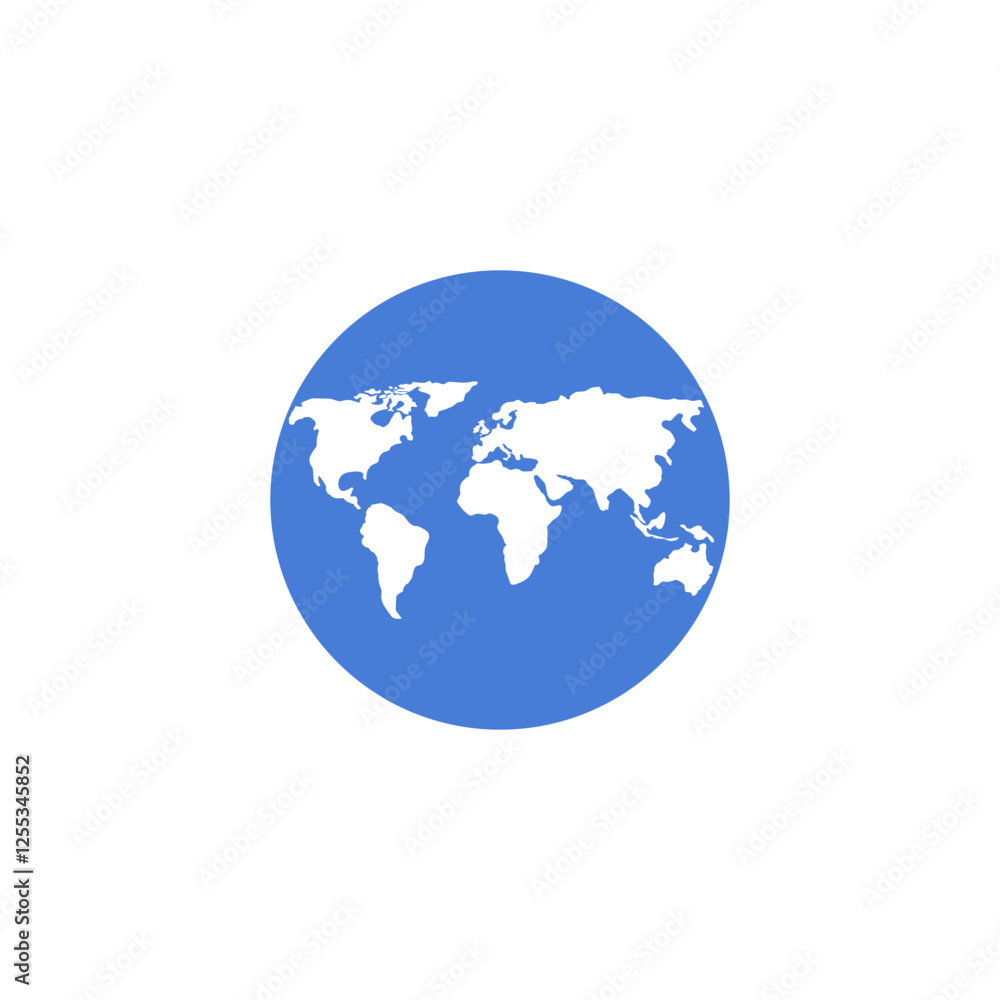 Globe earth vector icon. Illustration. Globe earth vector icon. Illustration.