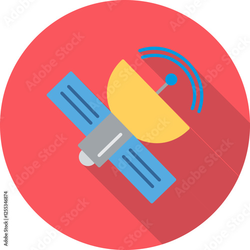 Satellite Vector Icon