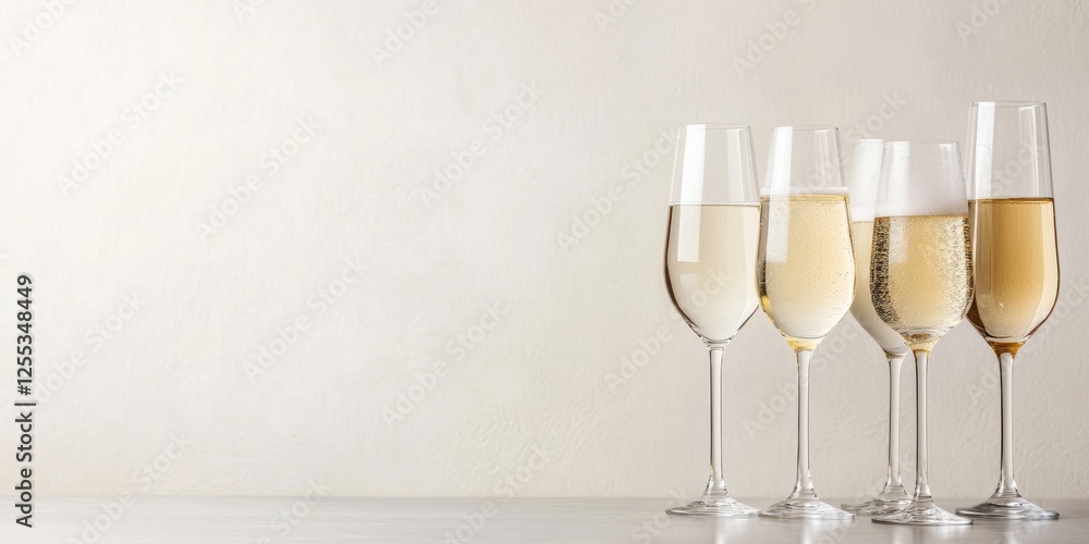 Modern Aesthetic Crystal Champagne Flutes on Reflective Surface - Luxury Hospitality Content and Sophisticated Event Planning for Premium Celebrations Modern Aesthetic Crystal Champagne Flutes on Reflective Surface - Luxury Hospitality Content and Sophisticated Event Planning for Premium Celebrations