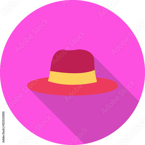 Women's Hat Vector Icon