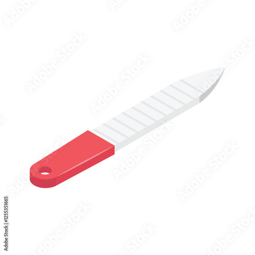 Get this creative icon of nail file in modern design style