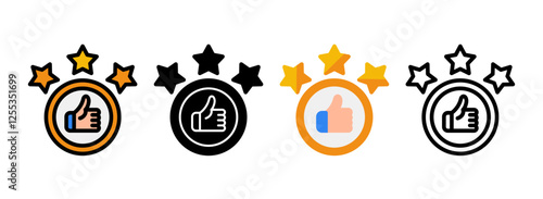 Set of Reliability Icon