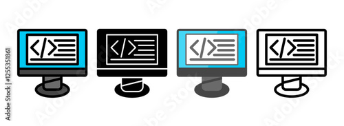 Set of Software Icon