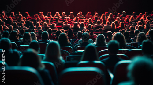 Wallpaper Mural Diverse Group of People At a Movie Theater Torontodigital.ca