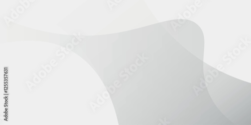 Abstract Geometric modern white and gray color . Modern and Creative Trend design in vector illustration