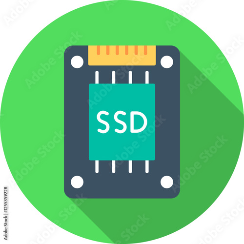 Ssd Vector Icon