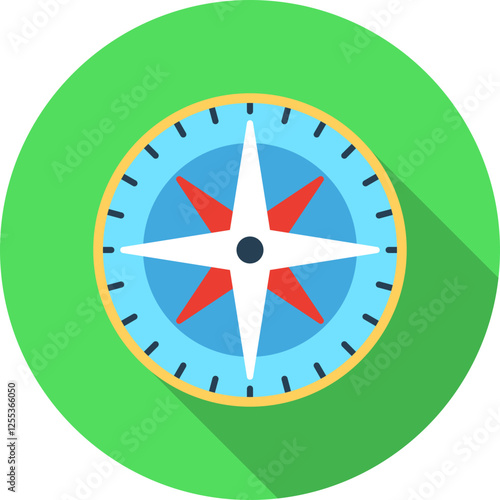 Compass Vector Icon