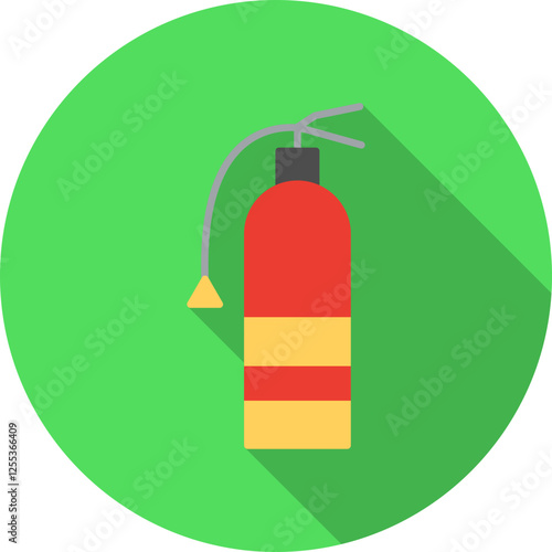 Unique Extinguisher Vector Icon