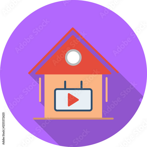 Lie Broadcast Icon