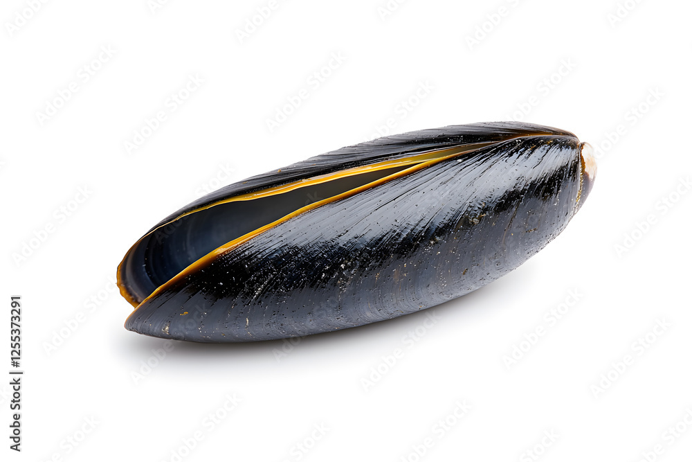 Mussel isolated on white background Mussel isolated on white background