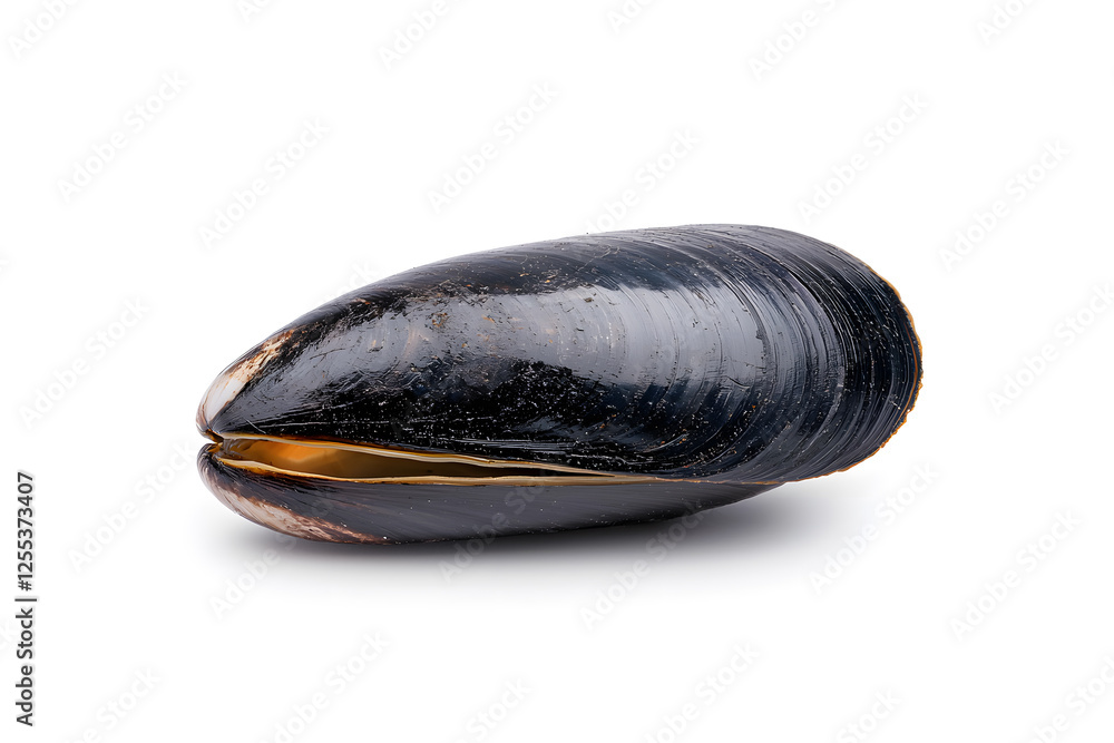 Mussel isolated on white background Mussel isolated on white background