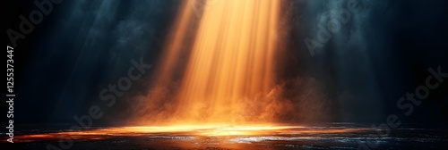 A simple background with an off-center glow creating a spotlight effect.