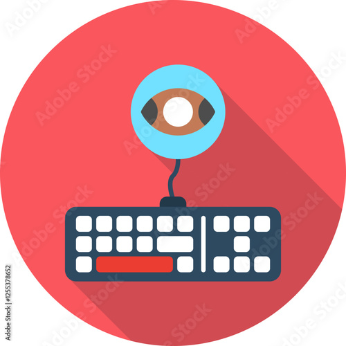 Keylogger Vector Icon
