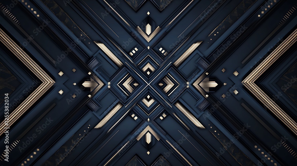 Abstract dark gold geometric design (1) Abstract dark gold geometric design (1)