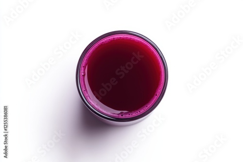 Boysenberry BCAA performance drink, isolated, purple and white, sports nutrition supplement photo