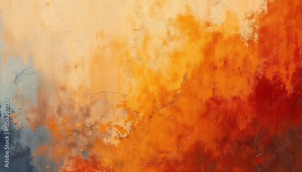 Seamless Dried Paint Texture in Red, Orange, and Beige Tones Seamless Dried Paint Texture in Red, Orange, and Beige Tones