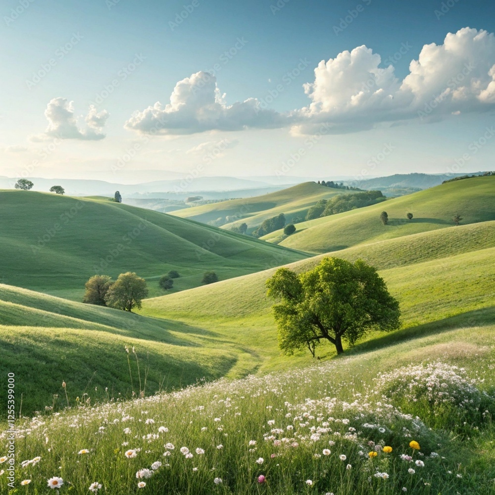 Fototapeta premium Extreme close up of thrashing emerald ocean waves
