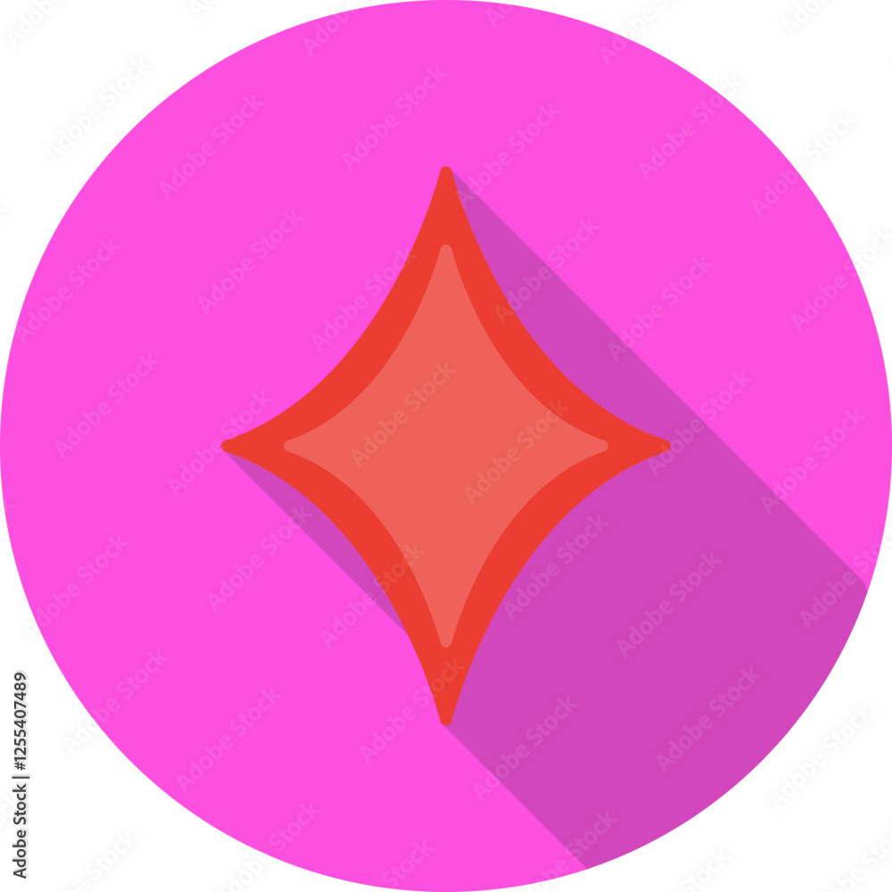 Obraz premium Diamond Vector Icon