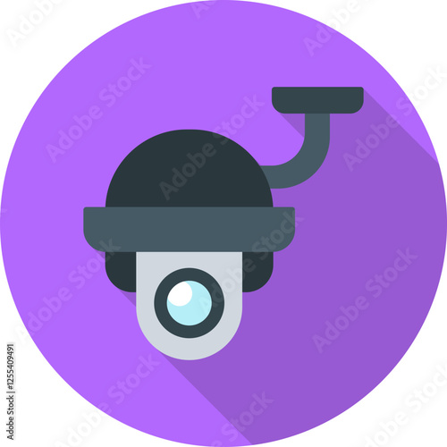 Security Camera Vector Icon