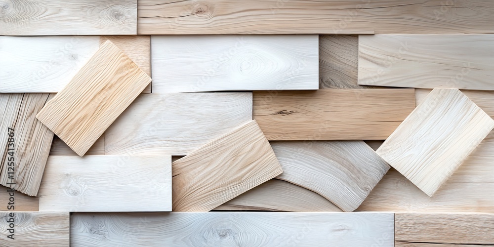 Natural wood texture showcasing a variety of light colors arranged in an artistic pattern on a wall Natural wood texture showcasing a variety of light colors arranged in an artistic pattern on a wall