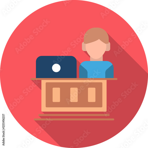 Employee Vector Icon