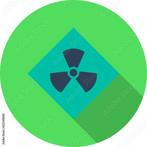 Radiation Vector Icon