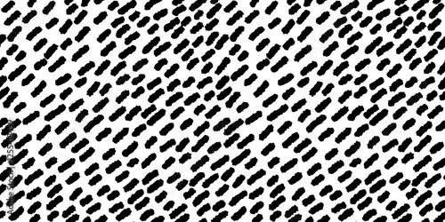 Abstract Black and White Seamless Pattern with Dotted Texture for Modern Design and Minimalist Background