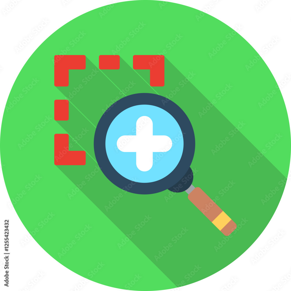 Obraz premium Zoom In Vector Icon