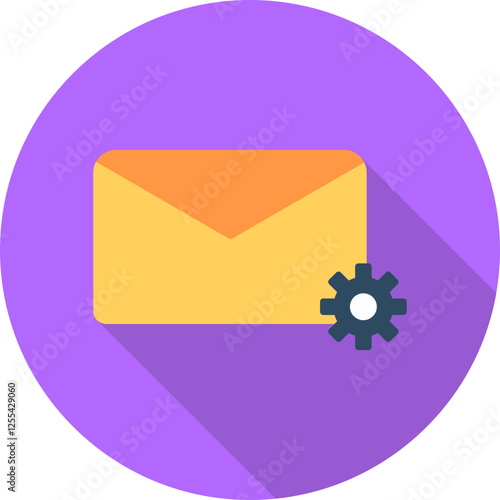 Message Settings Vector Icon