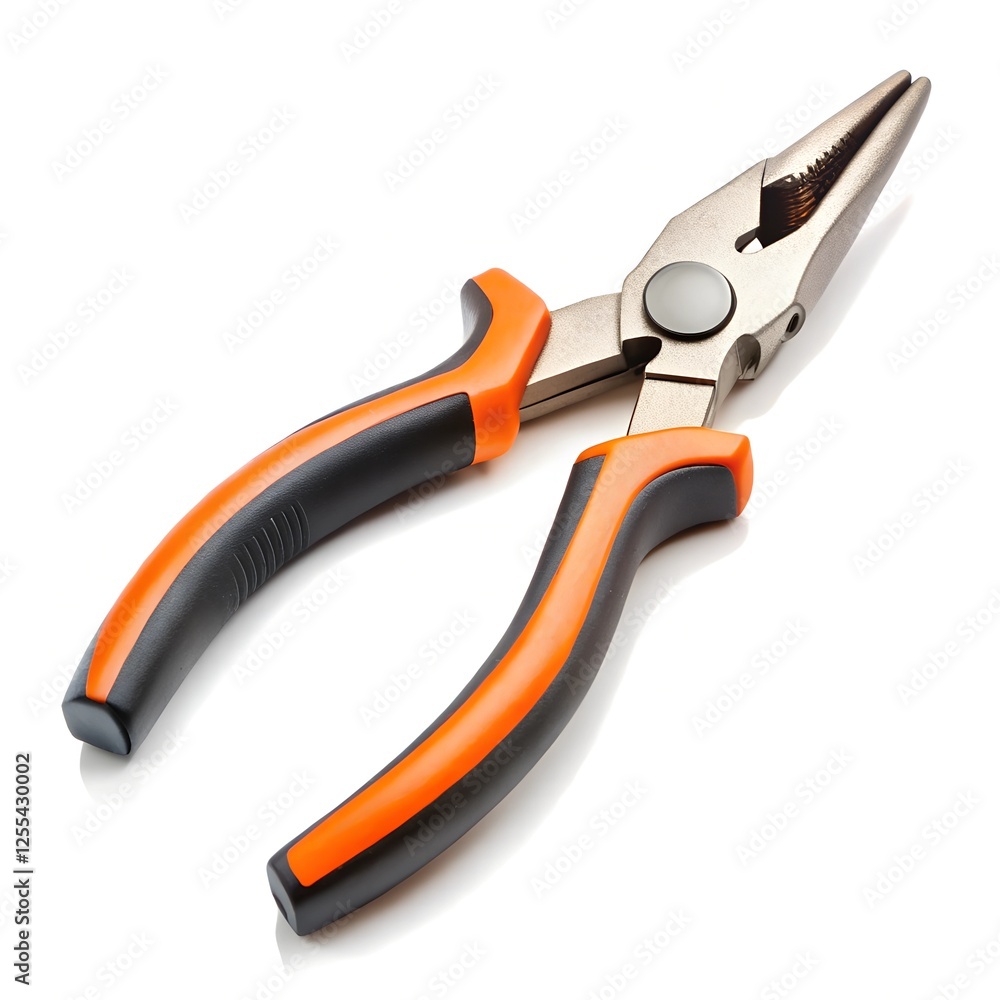 Obraz premium pliers isolated on white