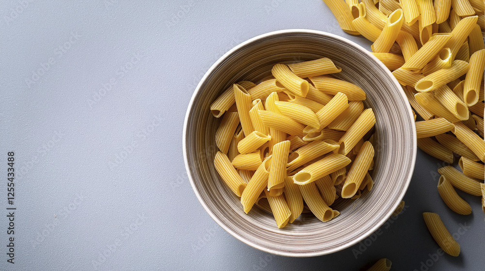 fresh pasta. bowl. minimalistic image fresh pasta. bowl. minimalistic image