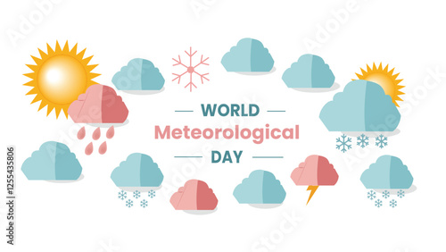 World Meteorological Day Weather Symbols 2