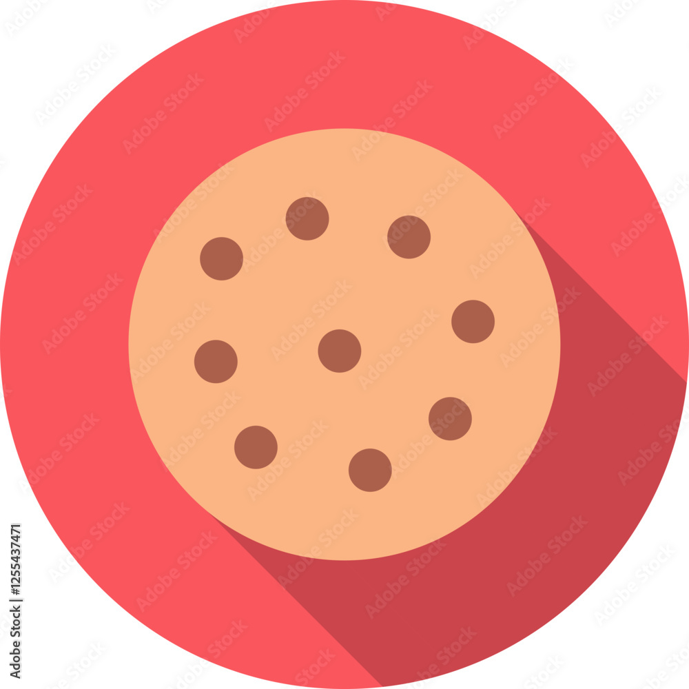 Cookie Vector Icon Cookie Vector Icon