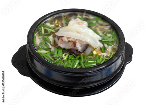 octopus soup, Korean Food, octopus, octopusGukbap, 문어국밥, 한국음식