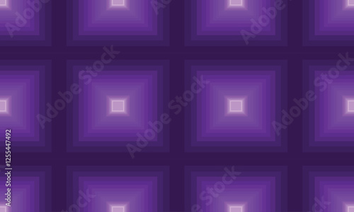 The fabric pattern rectangles arranged in beautiful rows, orange, vector, seamless geometric pattern, purple abstract background