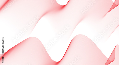 Abstract modern background, curved lines, create the effect of an optical illusion and will successfully complement your design.