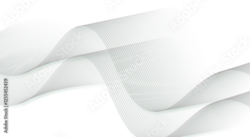 Abstract modern background, curved lines, create the effect of an optical illusion and will successfully complement your design.