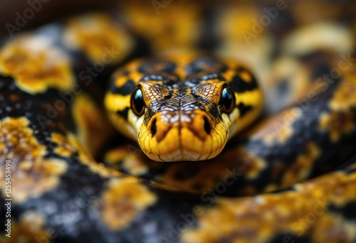 python brongersmai snake closeup photo