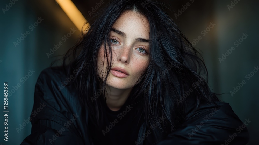 An artistic portrait of a woman with expressive features and flowing hair, set against a soft backdrop, capturing the essence of beauty and depth of emotion. An artistic portrait of a woman with expressive features and flowing hair, set against a soft backdrop, capturing the essence of beauty and depth of emotion.