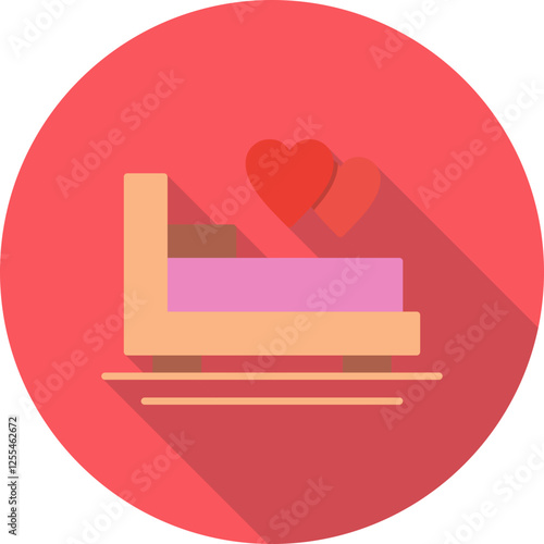 Honeymoon Vector Icon