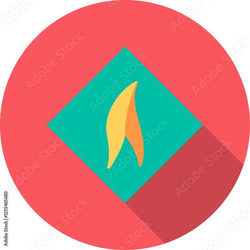 Flammable Material Vector Icon