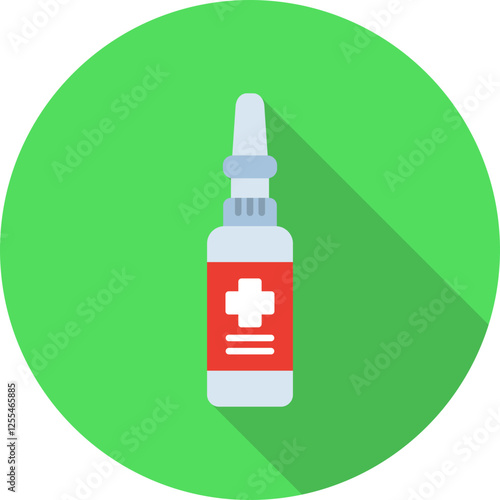 Nasal Spray Vector Icon