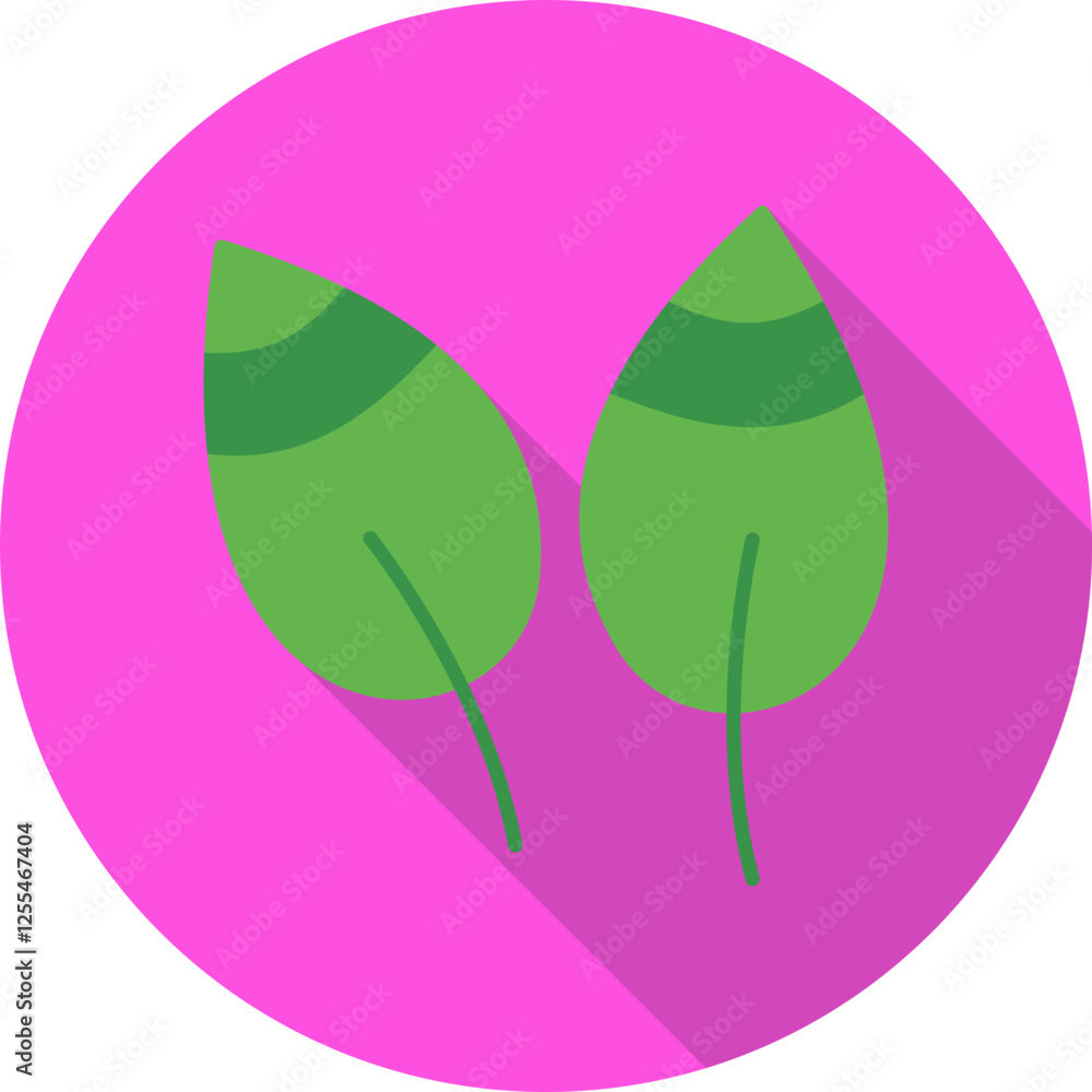 Fototapeta premium Leaves Vector Icon
