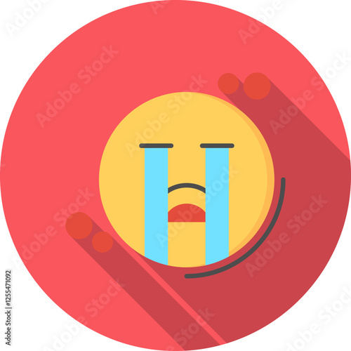 Crying Vector Icon
