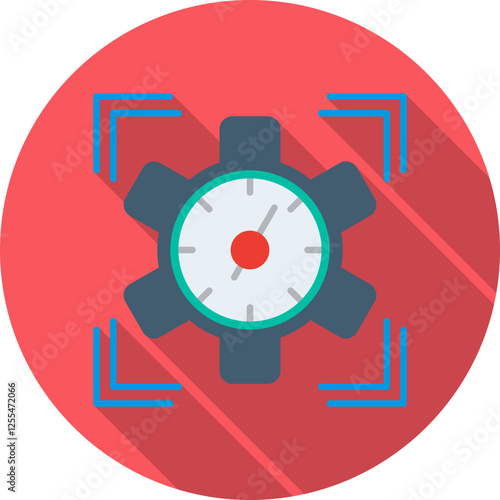 SEO Perfomance Vector Icon